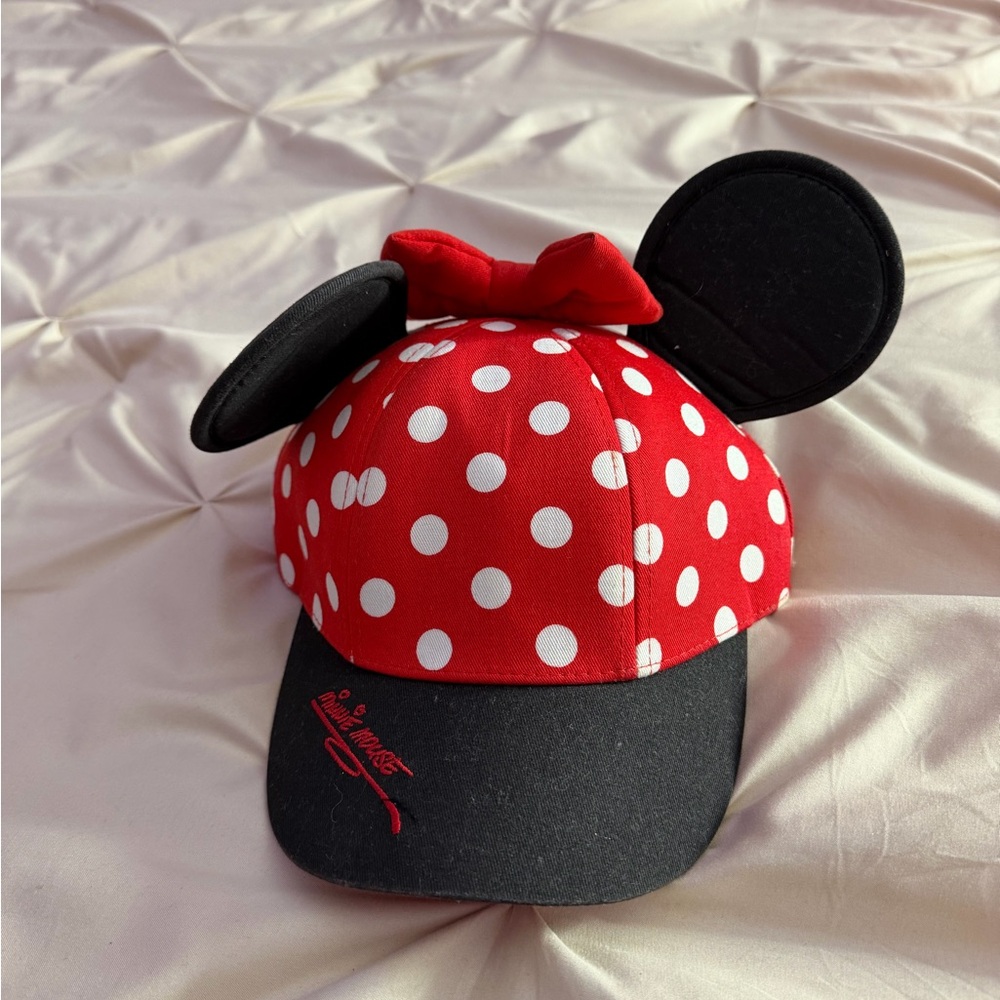 Disney Red and Black Cap